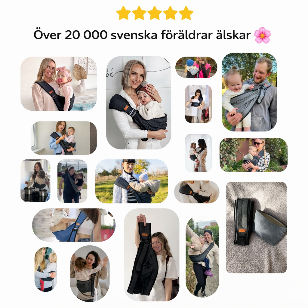 TryggBär™ – Mjuk babybärsele