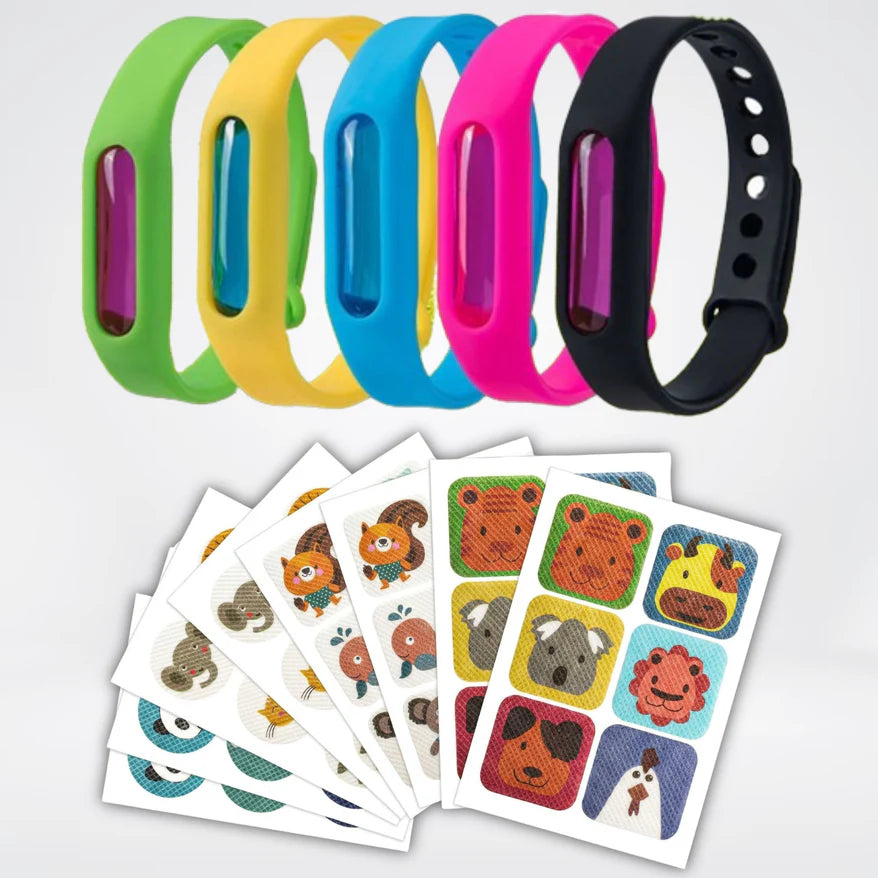 MyggVakt™ – Naturligt Myggarmband för Barn & Familj