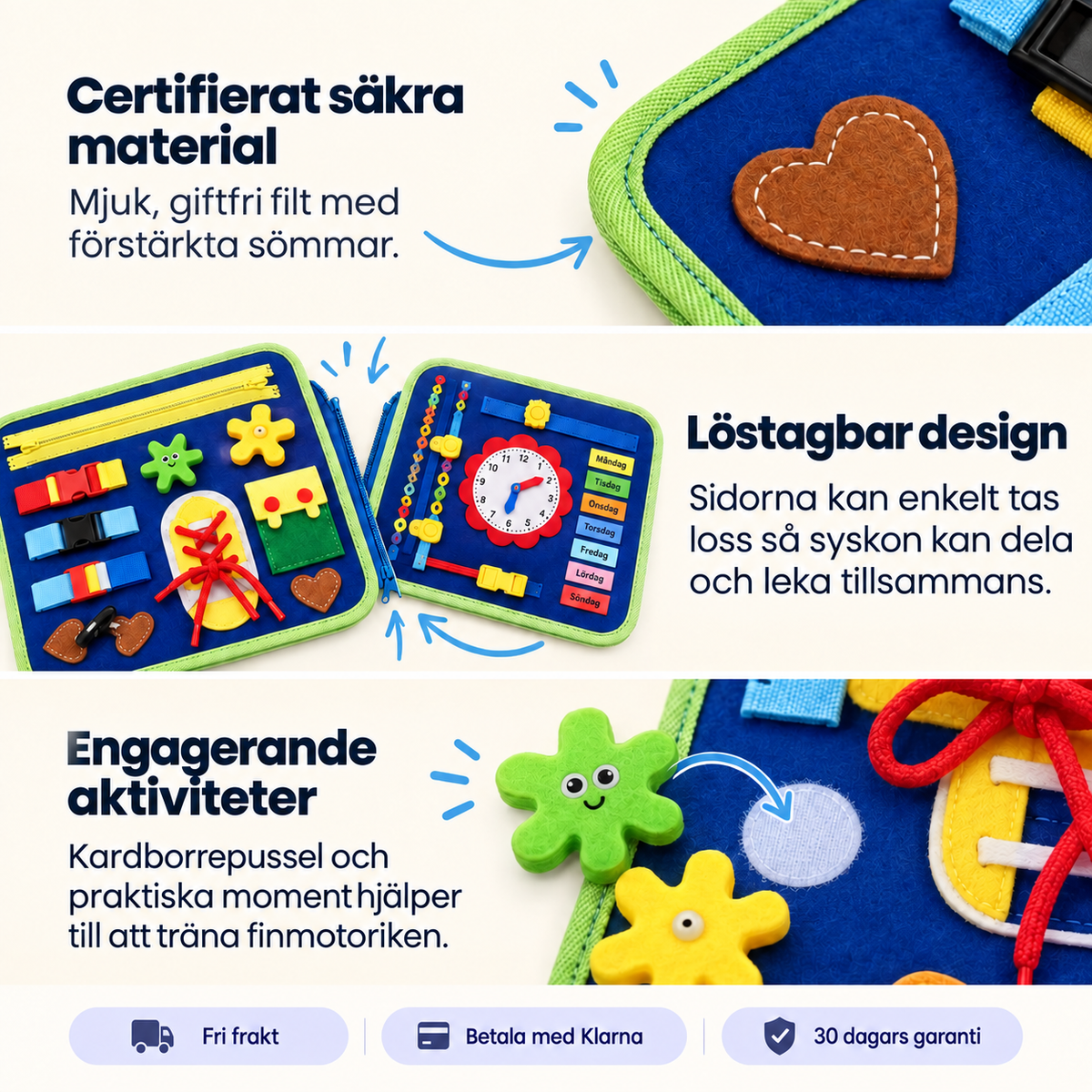 LekBok™ – Montessori aktivitetsbok för små barn