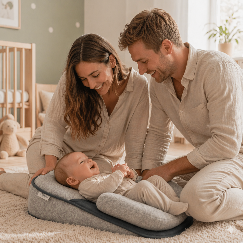 BabyRo™ – Fallskydd för Spädbarn med Orolig Mage & Spottningar