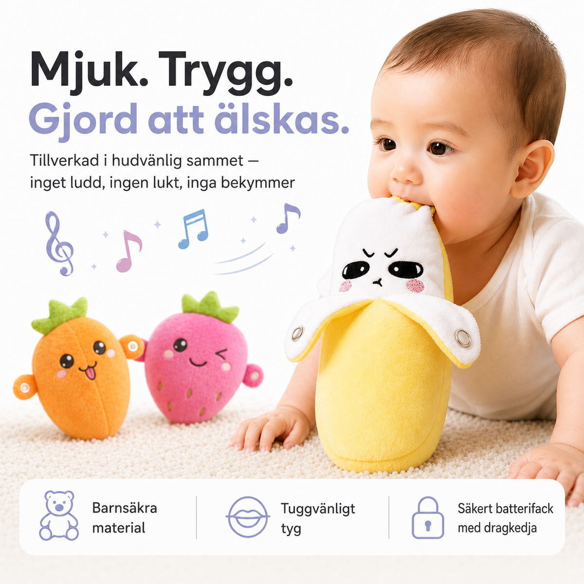 SjungVänner™ – Interaktiva musikaliska leksaker för barn