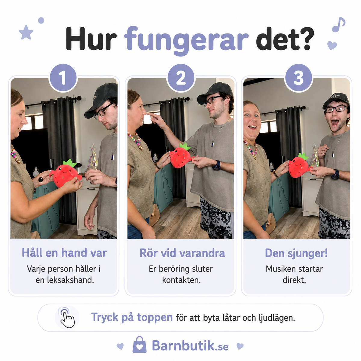 SjungVänner™ – Interaktiva musikaliska leksaker för barn