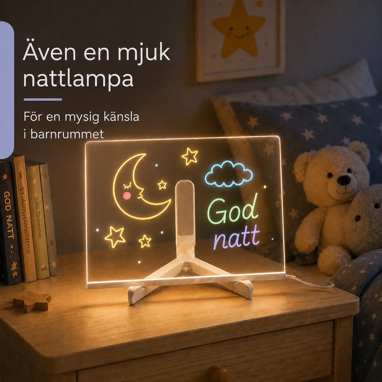 LysRita™ – Lysande ritplatta för skärmfri kreativitet